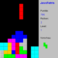 Java Tetris.