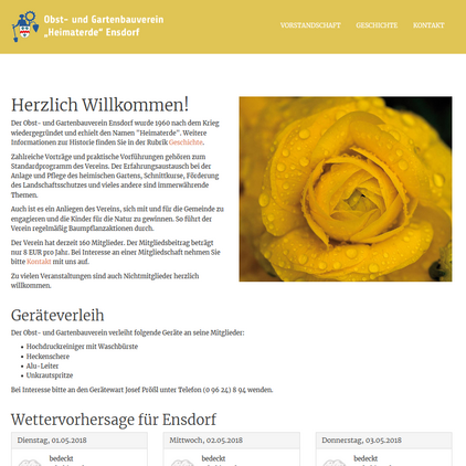 gartenbauverein-ensdorf.de Miniaturbild von gartenbauverein-ensdorf.de