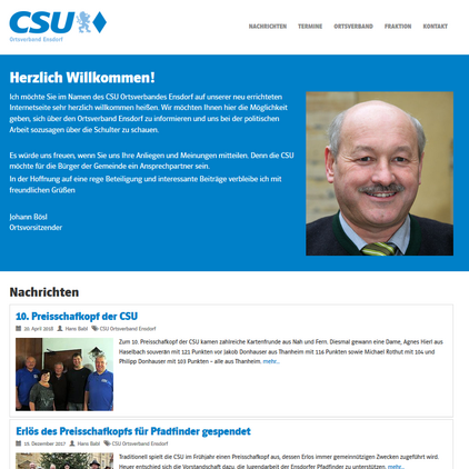 csu-ensdorf.de Miniaturbild von csu-ensdorf.de