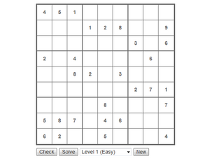 Miniaturbild Sudoku